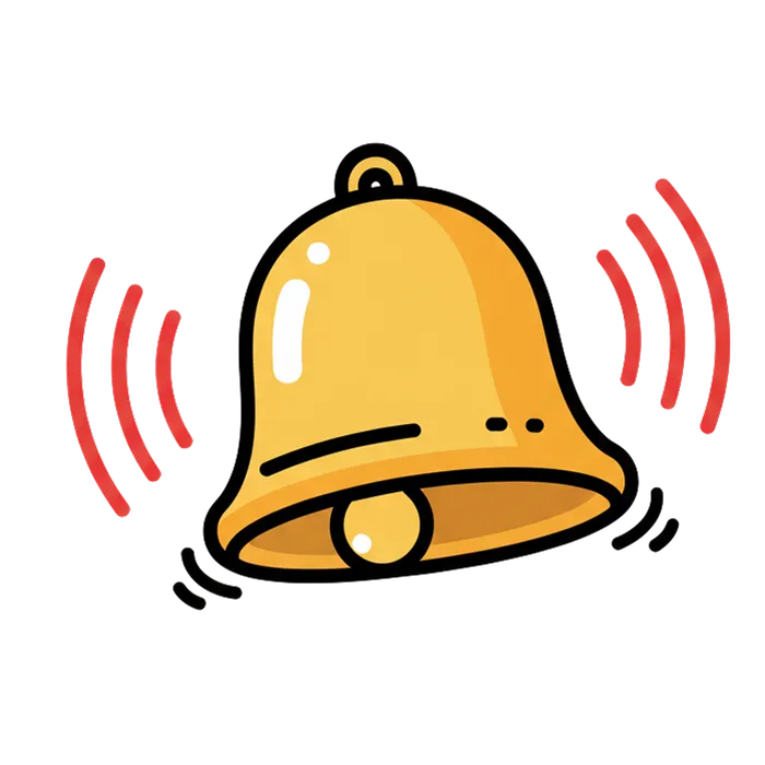 Alert notification for a customer first going overdue