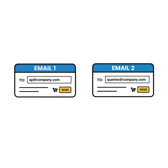 PLACEHOLDER - invoice email routing illustration